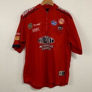 Chase Authentics Vintage Racing Pit Crew T Shirt Size L